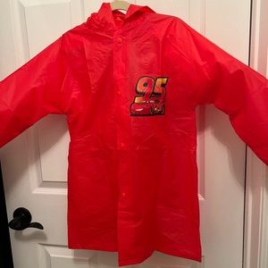 Cars rain coat age 6/7